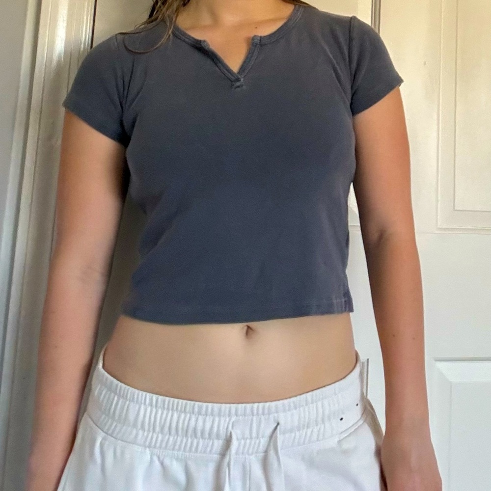Blue Brandy Melville Shirt